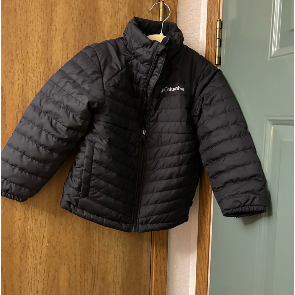Children’s Black Columbia Jacket